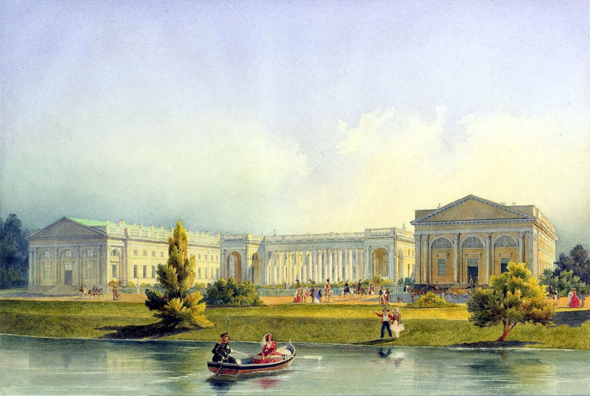 Alexander palace Tzarskoe Gornostaev 1847