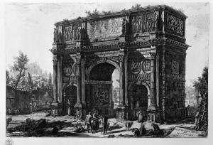 view-of-the-arch-of-constantine