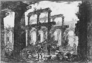 Руины храма Нептуна в Пестуме