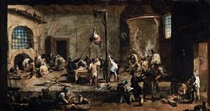 Пытки в тюрьме 1720-е